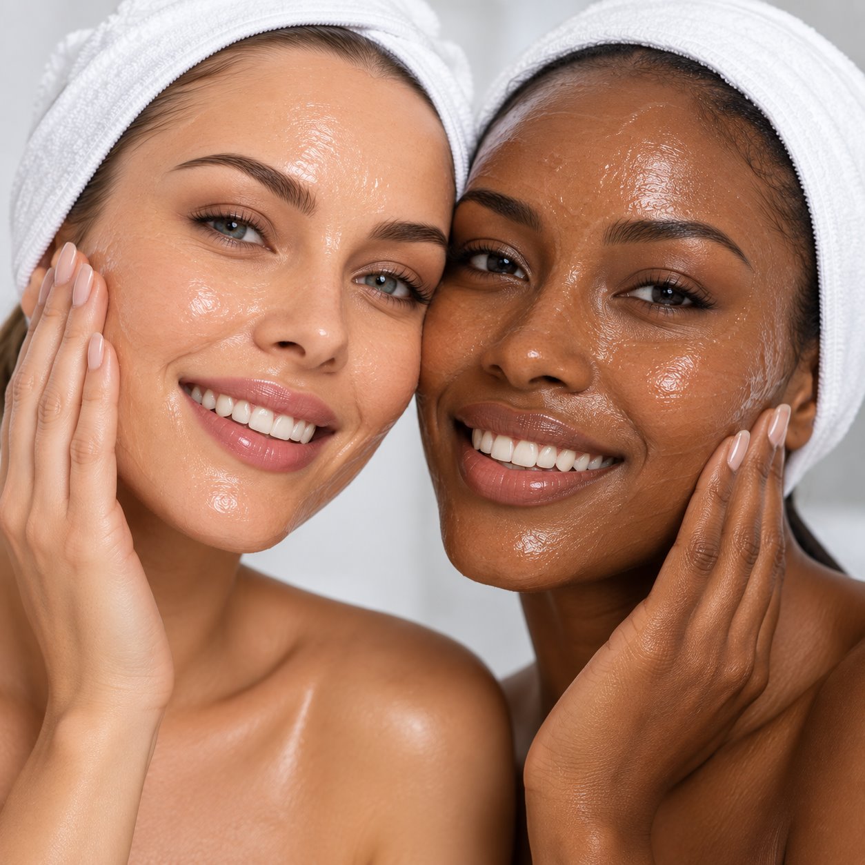 Clear, even skin after a course of medical grade peels at a Putney clinic in London